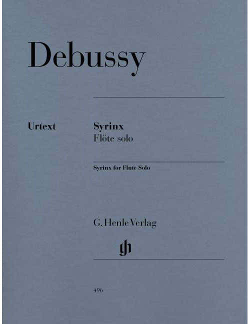 Debussy - Syrinx - La Flûte De Pan - Pour Flûte Seule - Flute