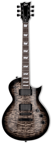 Eclipse EC-400 QM Sunburst preto translúcido