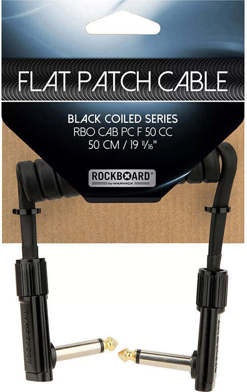 Patch Plano Em Espiral - 5 A 50 Cm - Preto