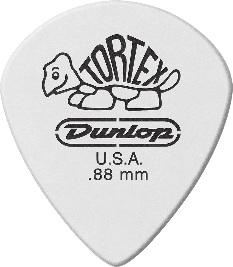 12 x 0,88mm Tortex White Jazz III