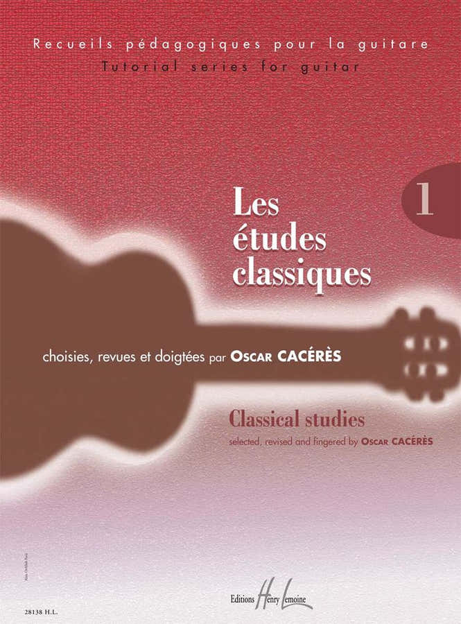 Caceres - Études Classiques Vol.1 - Guitare