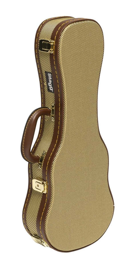 Estojo Ukulele Soprano Tweed - GCX-UKS GD