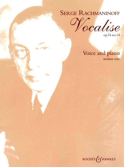 Rachmaninoff S. - Vocalise Op. 34/14 - Medium Voice And Piano