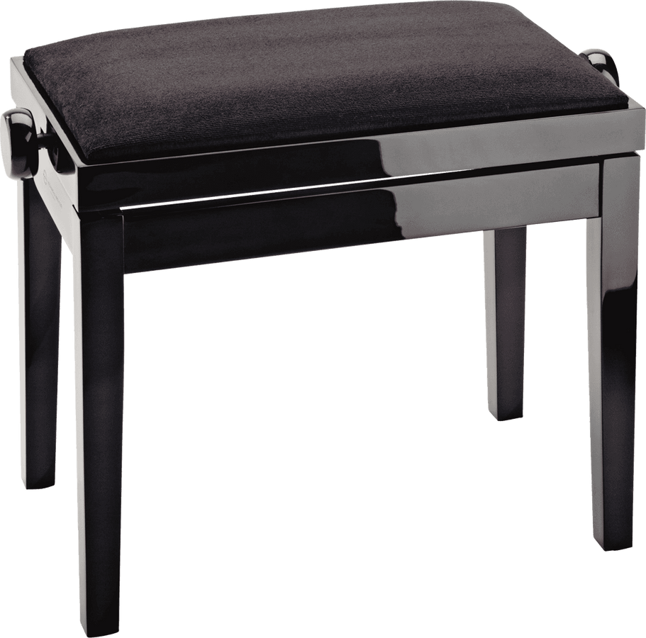 Banco para teclado 13901 Preto brilhante