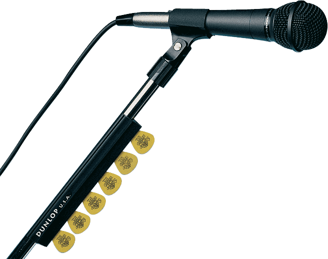 Suporte de palheta para pé de microfone 7in