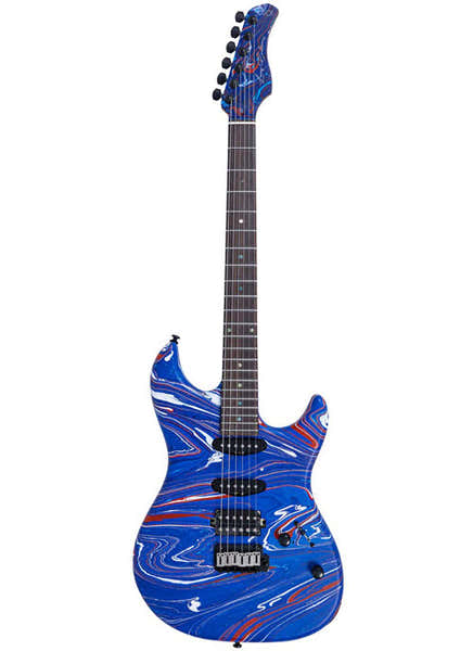 Sire Larry Carlton S7 SW RN Efeito espiralado azul