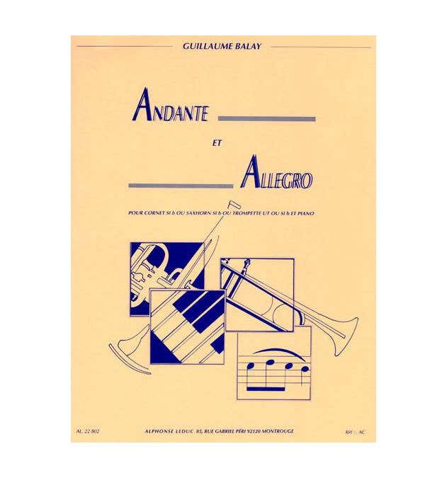 Balay G. - Andante et Allegro - Trompette et Piano