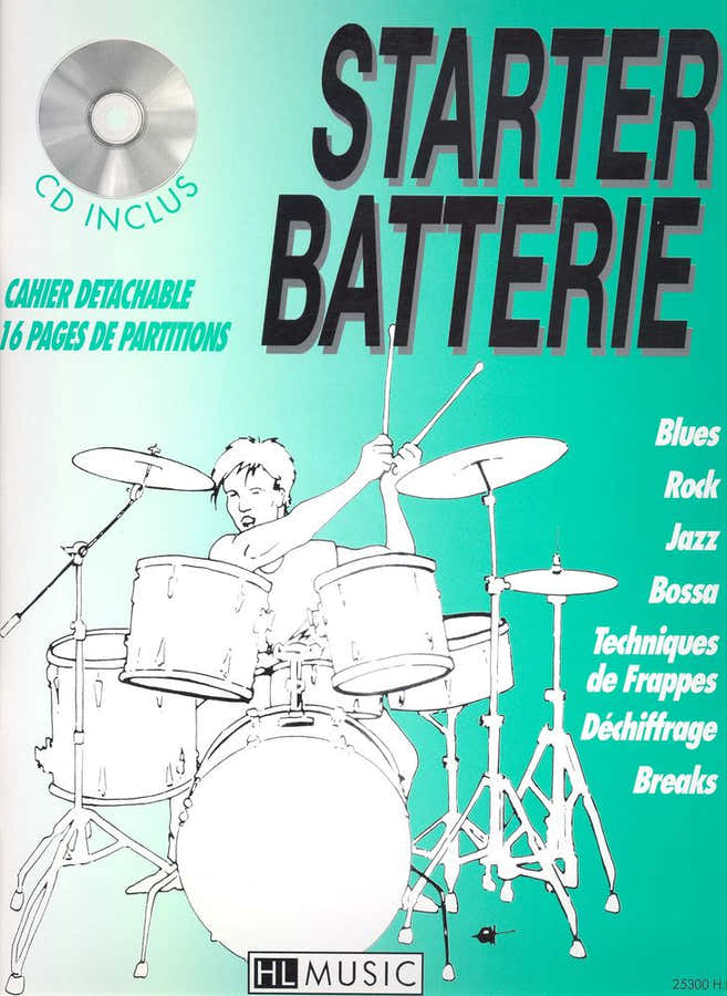 Billaudy Patrick - Starter Batterie Vol.1 + CD - Batterie