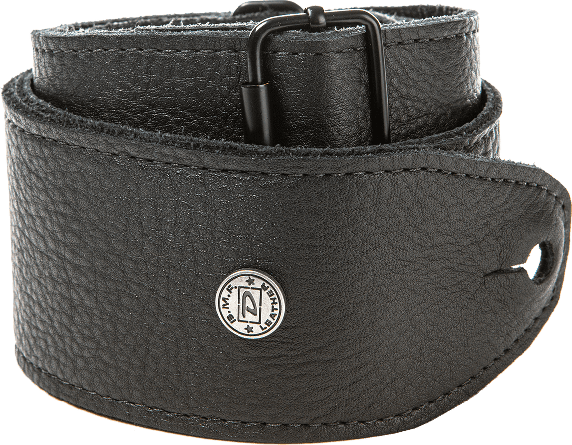 BMF couro TRI-glide Preto 6,3Cm