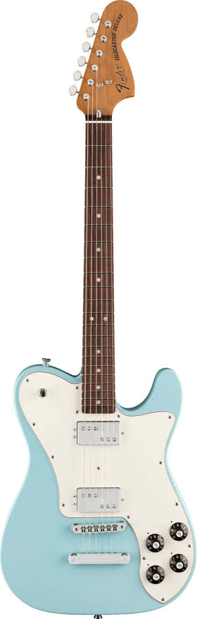 Kingfish Delta Day Telecaster Deluxe RW Daphne Blue