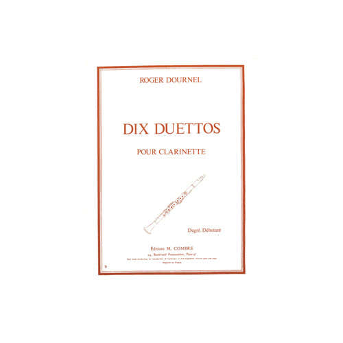Dournel - Duettos (10) - 2 Clarinettes