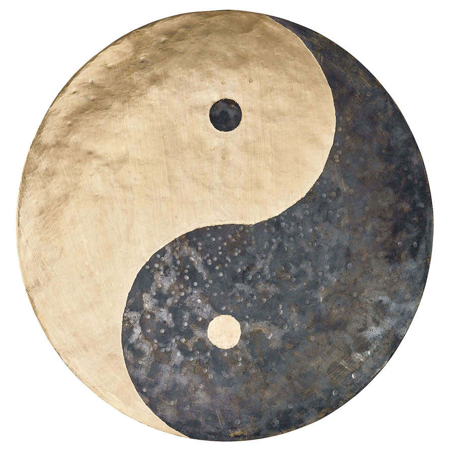 16" Wind Gong Yin & Yang