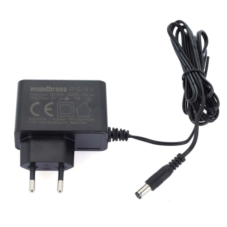 PS-9V 1A Alimentação para pedal de efeito