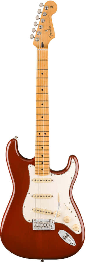 Stratocaster Player II MN Mocha Burst Transparente