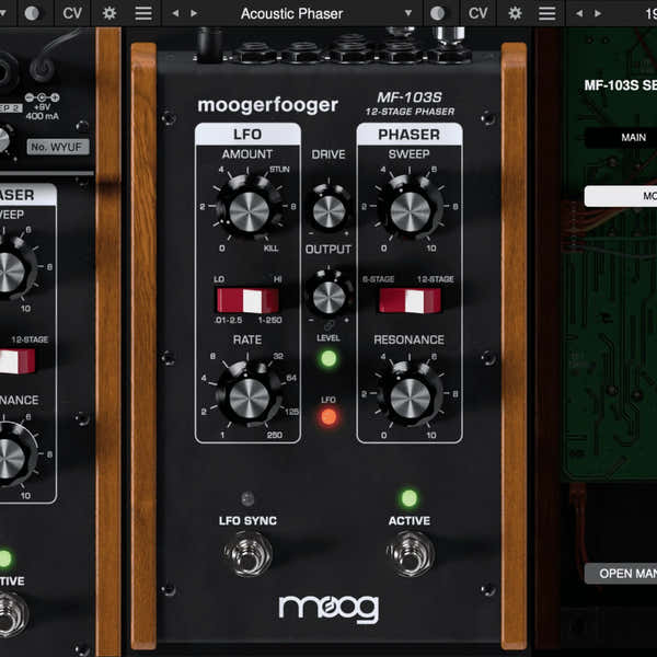 Moog MF-103S Phaser de 12 estágios