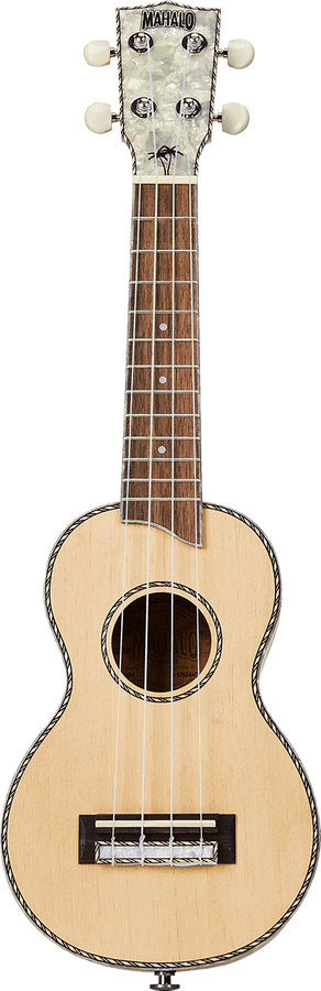 Soprano Eletro Natural Cabeça Perolada + Saco