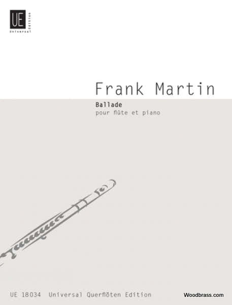 Universal Edition Martin F. - Ballade - Flute et Piano