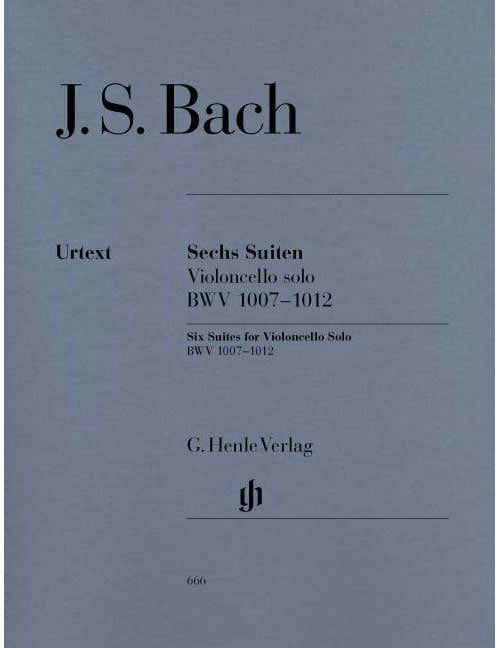 Bach - 6 Suites Pour Violoncelle Seul BWV 1007-1012 - Violoncelle