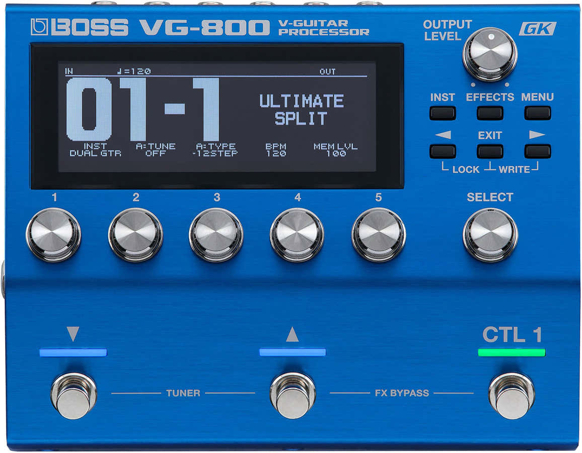 VG-800 Processador de guitarra virtual