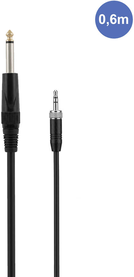AUDIOCAB 453 Jack para Mini Jack estéreo 6cm