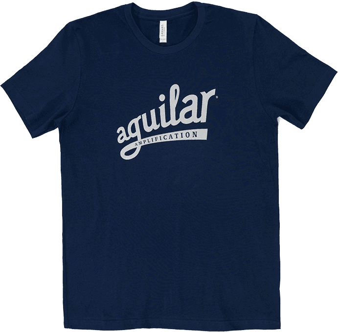 Navy-Silver T-Shirt Small