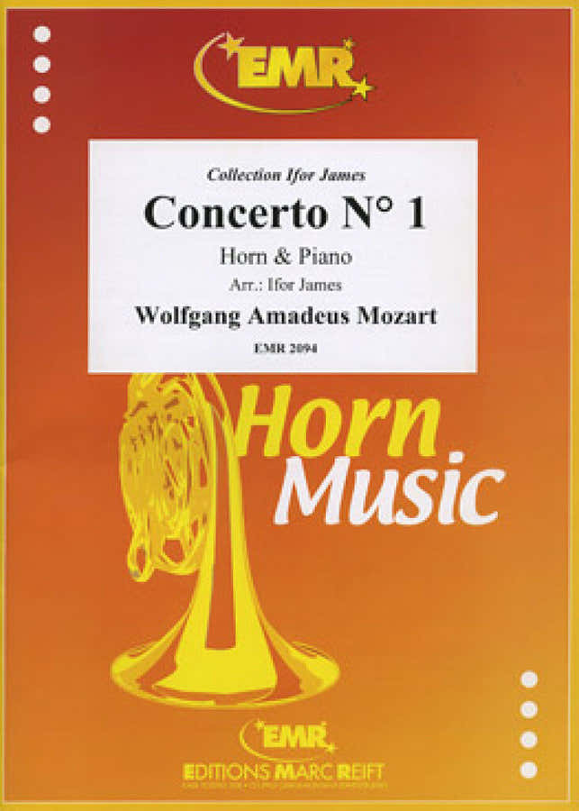 MOZART W.A. - CONCERTO N°1 - TROMPA & PIANO (Arr. IFOR JAMES)
