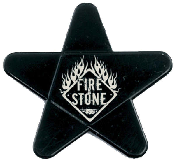 Fire&stone Special 5 Palheta de Tela Preta