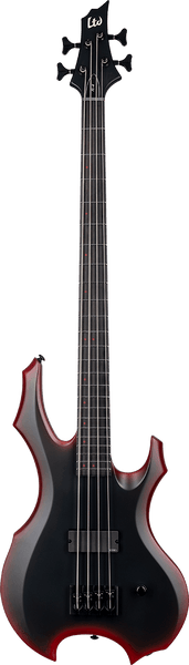Fl-4 Fred Leclercq Preto Vermelho Burst Satinado