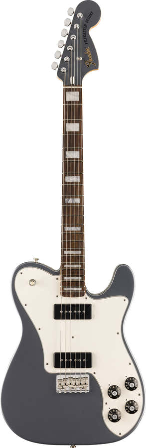 Telecaster Ltd Signature Chris Shiflett Cleaver Dlx Rw Carvão Frost metálico
