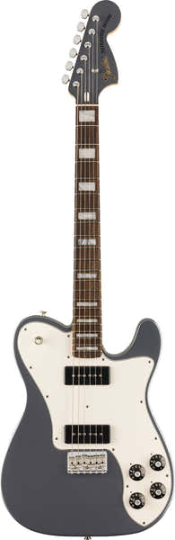 Telecaster Ltd Signature Chris Shiflett Cleaver Dlx Rw Carvão Frost metálico