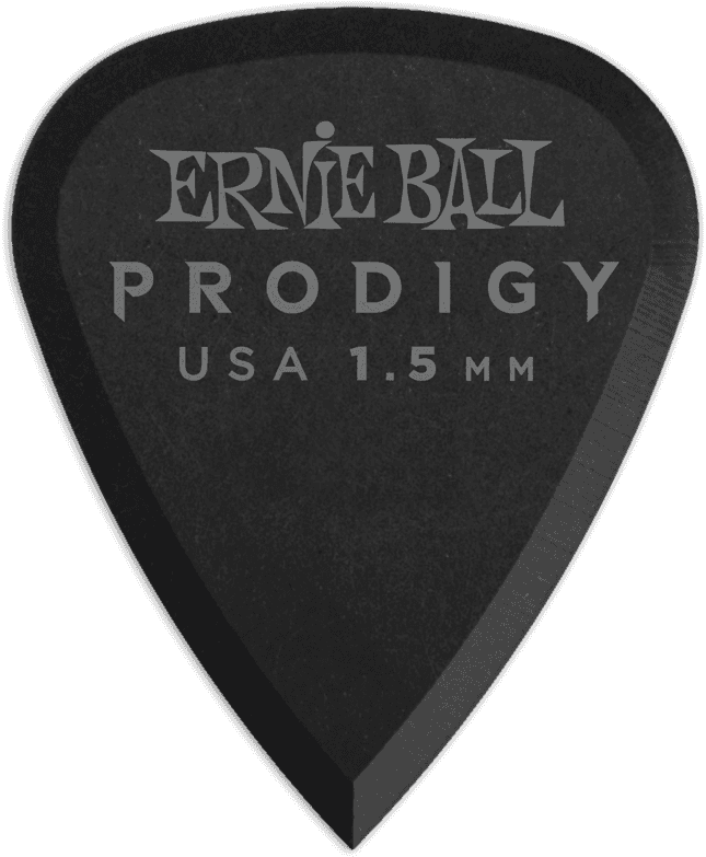 Palhetas Prodigy Saqueta De 6 Pretas 1,5Mm