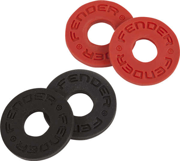 Pack de 4 blocos para correia Preto (2) e Vermelho (2)