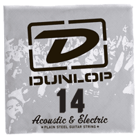 ELECTRIC STRINGS NICKEL PLATED STEEL UNIT SOLID STEEL 014
