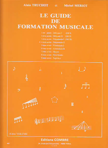 Truchot/meriot - Guia de formação musical Vol.4