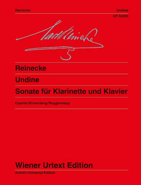 Reinecke - Undine Op.167 - Clarinette / Piano