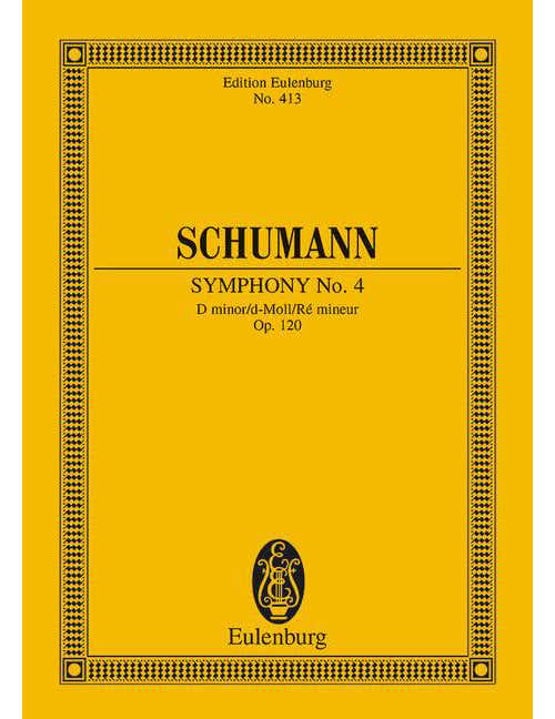Schumann - Sinfonie No. 4 Ré Mineur Op. 12 - Orchestre