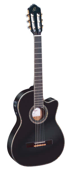 Ortega RCE145 Abeto Braço fino Preto