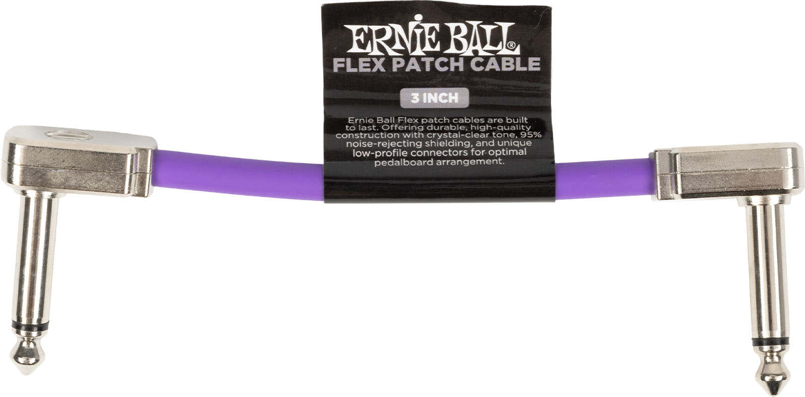 PATCH CABLE FLEX 7,5CM - PURPLE