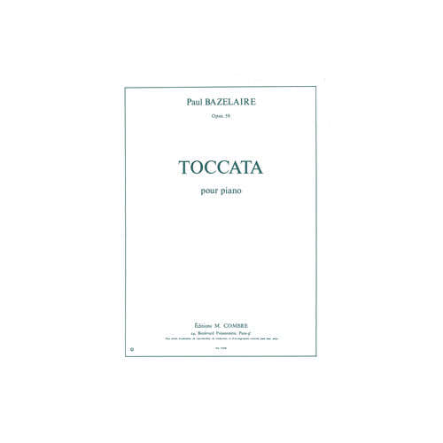 Bazelaire - Toccata Op.59 - Piano