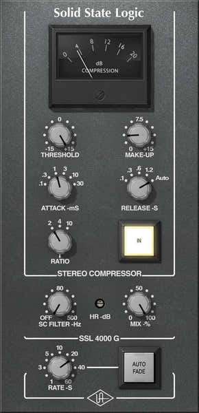 UAD SSL 4000 G Compressor de bus