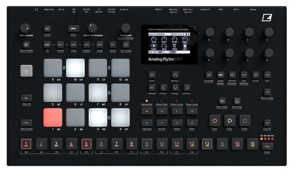 Analog Rytm MK2 Preto