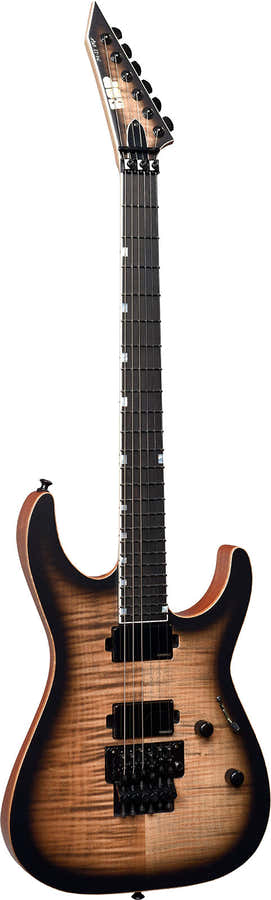 M2 preto Sunburst acetinado translúcido
