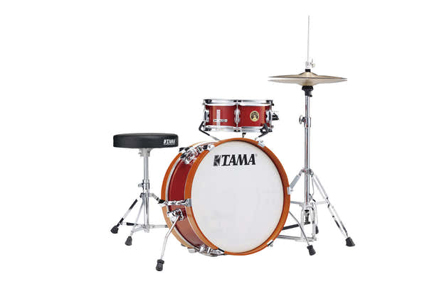 Tama CLUB-JAM MINI 2-PIECE SHELL PACK WITH 18 BASS DRUM CANDY APPLE MIST