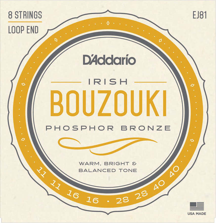 EJ81 Cordas para bouzouki irlandês