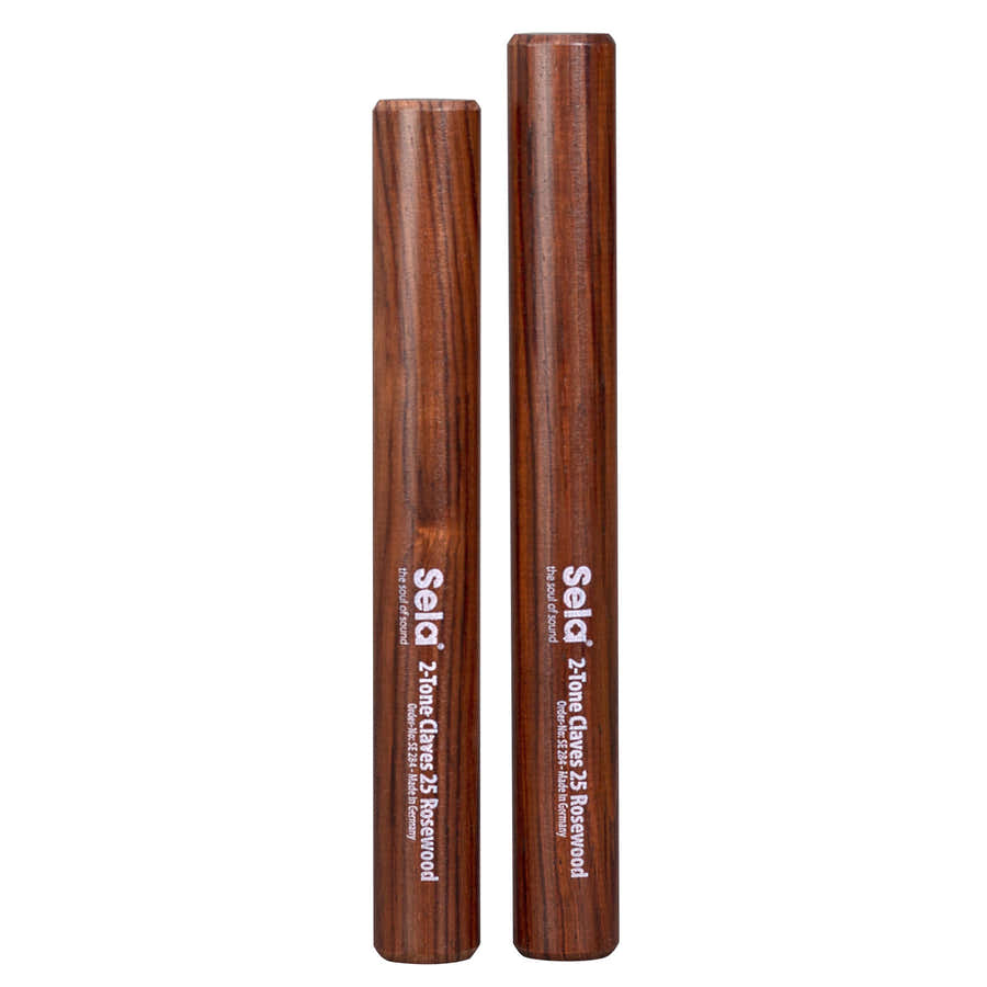 Claves bicolores 25 pau-rosa Se 284