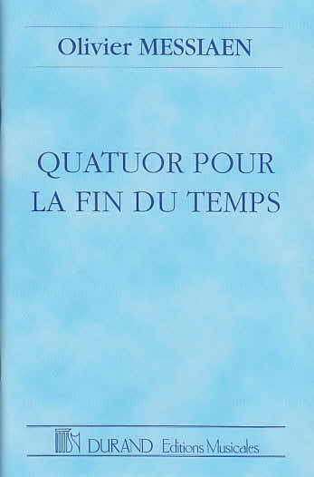 Messiaen Olivier - Quatuor Pour La Fin Du Temps - Conducteur