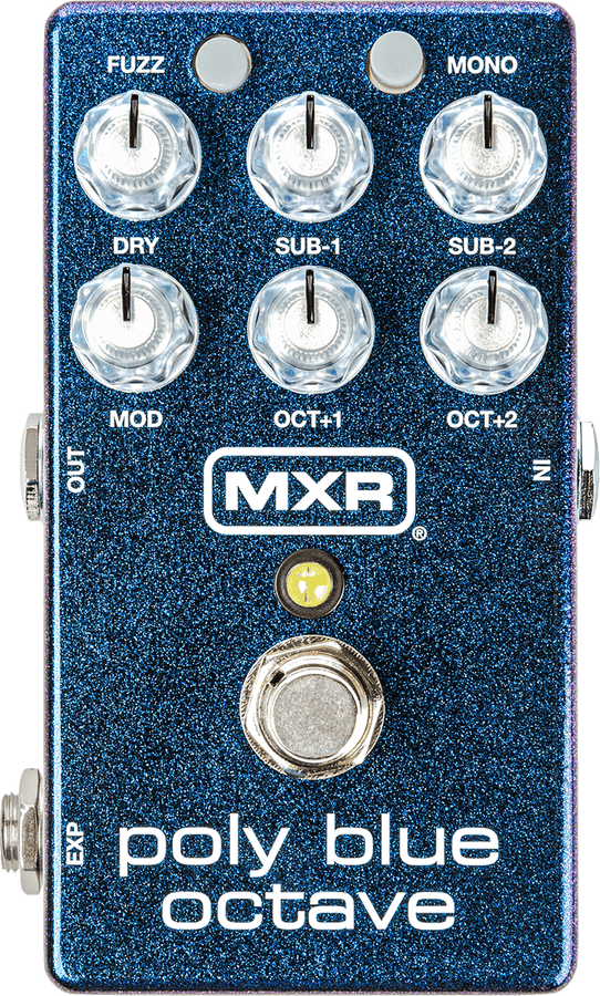 POLY BLUE OCTAVE PEDAL