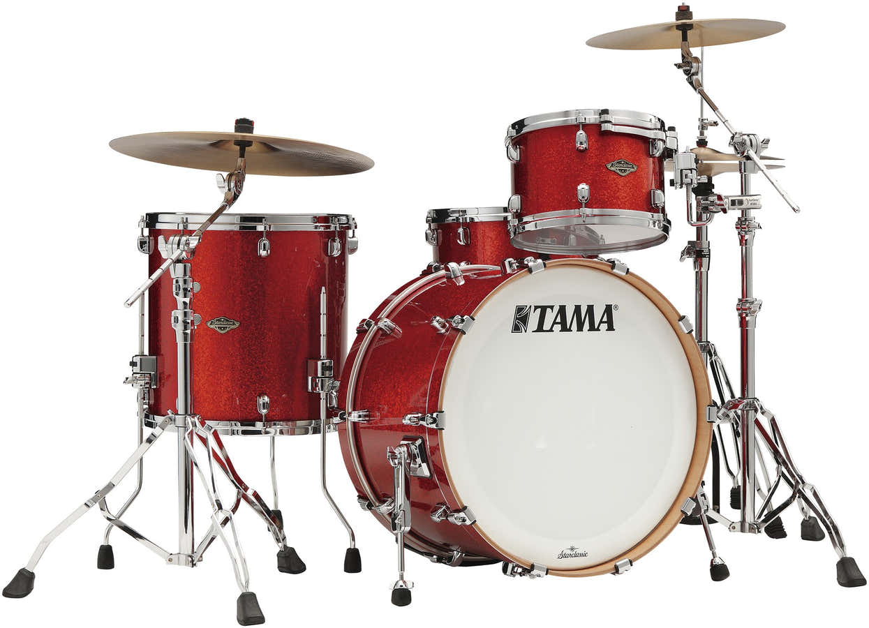 WBR32RZS-GRS - Starclassic Nogueira/Bétula Rock 22" Vermelho granada brilhante