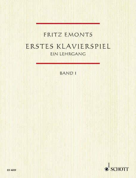 Erstes Klavierspiel - Piano
