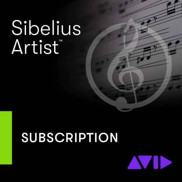 AVID Subscrição Artist do Sibelius 1Y